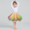 Robes pour bébés filles, jupe Tutu douce et moelleuse, en maille, de qualité, pour fête de carnaval, premier anniversaire