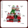 Christmas Decorations Personalized Ornaments Custom Names Family Pendant Tree Of 28 Name 231102