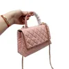 Classical Top Handle Totes Womens Designer Bags coco Caviar Calfskin Quilted Matelasse Chain Single Flap Vanity Cosmetic Outdoor Sacoche Purse Luxury handbag