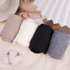 Chaussettes hautes pour femmes, 2/4 pièces, tendance, décontractées, au-dessus du genou, longues, thermiques, chaudes, en coton, hautes, Tube d'hiver