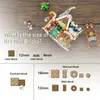 Soldier Christmas House Building Block Sets Toy with LED Lights Santas Visit Great Holiday Present Idea for Kids 231110