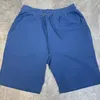 Menshorts 40 kg100 kg sommar 100% bomullsmjuk dragkammare midja svart vit gul rosa casual 4xl 5xl 230403