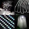 Blinds 30M Resin Beads Octagonal Acrylic Crystal Curtains DIY Window Door Curtain Party Wedding Passage Backdrop Decoration 230403