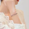 Strand squisiti braccialetti di ametista naturale da donna 3 mm sfaccettati perline gemma vintage braccialetto gioielli
