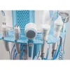 High Frequency Electrotherapy Skin Sterilization Acne Remove Oil Control RF Face Smooth Cleaning Brush Scrubber Exfoliate 13 in 1 Machine with Scalp Brush