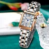 Damenuhren LIGE Sunkta Damenuhr Mode Retro Damen Armbanduhr Wasserdicht Römische Ziffern Uhr Quarz Armband Uhren Montre Femme 230403