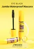 Mascara Waterproof fiber with long curls, thick, natural, long-lasting, and non staining effect "Yellow Fat " eye black