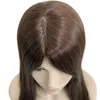 Оптовая цена, еврейские парики № 4, коричневый цвет, 100% европейские человеческие волосы Remy, шелковый топ, еврейские парики, кошерные для женщин