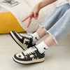 Designers Flats Sneakers Board Dames Star Men Durks Zapatillas Mujer Lace Up Comfort Running for Girls Light Man Shoes 230403 217