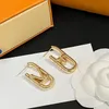 Designer 18k banhado a ouro trevo encantador amor brincos outono novas mulheres elegante presente brincos clássico designer marca jóias estilo moda jóias acessórios