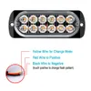 Novo 2 pçs led luz de advertência barato grade lâmpada de emergência barra de luz caminhão carro farol lâmpada âmbar semáforo 12v 24v iluminação de luz do carro