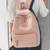 Sacs d'école JOYPESSIE Mode Sac à dos pour femme Jeunes filles Sac d'école en nylon pour femme Préparation imperméable pour homme Noir Voyage Mochilas 230403