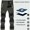 Outdoor Pants Men's Outdoor Pants Autumn and Winter Plus Size Wool Warm Windproof and Breathable Trousers Sports Hiking Freight Pants Men's 5XL 231103