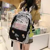 Backpack Personality Graffiti Travel Bag Men Women Cartoon School Trendy Girl Laptop College Fashion Female Book