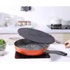 12.5Inch Foldable Silicone Oil Screen Folding Handle Silicone Pot Cover Kitchen Tools Multifunction Home Supplies RRA4750