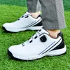 Autres produits de golf Chaussures de golf imperméables Hommes Baskets de golf confortables Taille extérieure 39-45 Chaussures de marche Baskets athlétiques antidérapantes 230817