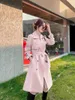 Women's Trench Coats This Year's Coat Mid Length 2023 Spring And Autumn British Style Casual High-end Feeling Over Knee