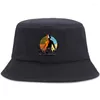 Berets Avatar Ostatni Airbender unisex bawełniana czapka na zewnątrz kapelusz zewnętrzny składany rybak przeciwsłoneczny Hip Hop Beach Panama Hats