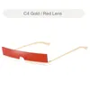 Солнцезащитные очки, модные мужские и женские трендовые прямоугольные солнцезащитные очки в металлической оправе, высокое качество, женские винтажные очки «кошачий глаз», UV400