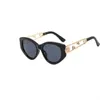 2023 Moda Novos óculos de sol Retro Cat Eye Men e Women's Beautiful Head Sunglasses Design de luxo UV400 Qualidade superior com caixa