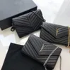 Moda Çantalar Omuz Lüks Tasarımcı Torbaları Metal Zincir Altın Gümüş Kadın Çanta Orijinal Deri Çanta Kapak Diagonal Messenger Crossbody Çanta Çanta