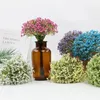 Decorative Flowers 12pcs Artificial Gypsophila White Baby Breath Flower Fake Floral Bouquets For Wedding Home Table Vase Decoration