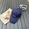 Designer-Baseballmütze, 8 Farben, 100 % Baumwolle, besticktes Logo, Hüte für Männer und Frauen, Schirmmütze für den lässigen Sommer