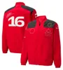 2023 F1 Formule 1 racepak Team Fan Rits Jas Jas Herfst en Winter Plus Fleece Aangepaste extra maat