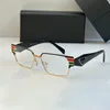 Lesebrille Designer-Sonnenbrille Herren PRDAA Brillengestell Konfigurierbare Linse Acetatfaser-Spiegelbeine hochwertige Dreiecks-Logo-Sonnenbrille für Damenbrillen