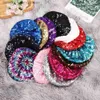 Berets Women's Fashion Fun Sparkle Sequins Shimmer Stretch Beret Beanie HatL231103