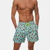 Mäns shorts JW58 2023 Summer Print Swimming Men Beach Pool Party Tight Swim Baddräkter Briefs Bikinis Sports badkläder