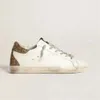 Cesto di moda per torta calda scarpe dorate stelle sneakers bianca designer sporco sporco superstar uomini e donne casual