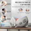 Pillow Memory Foam Neck Pillows With Heating U Shaped Sleeping Travel Rechargeable Massage For Airplane Car Office 231102