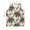 Car Seat Covers Polynesian Elephant Design Pattern Vest For Women Girls Universal Vehicles Front Set Of 2Pcs Comfort