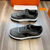 Man casual schoenen echt leer lage sneakers Diepe sneaker buiten wandelen flats straatstijl veterschoenen met doos 38-46EU