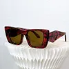 Damen-Sonnenbrille für Damen Herren Sonnenbrille Herrenmode-Stil Schützt die Augen UV400-Linse mit zufälliger Box und Etui 08Y 11