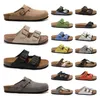 2023 NOWOŚĆ MODY BIRKS Designer Mężczyźni Sandały Arizona Gizeh Unisex Kapcieczki Caliente Verano Flip Flip Flip Hombres Mjeres Slowers na plażę na zewnątrz rozmiar wewnątrz 34-46