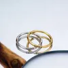 Großhandel 2,5 mm dünne Breite Edelstahl Diamantringe Titan Stahl Frauen Ring Verlobung Hochzeit Kristallring