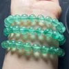 Bangle Natural Green Strawberry Quartz Bracelet Round Beads Strand Jewelry Healing Energy LoversGift 1pcs 8.5mm