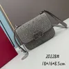 Diamond Purse v Crystal Wallet Leren portemonnee Designer tas Valen tassen modieuze bezaaid dames schouder diagonale kruistas luxe uitklapbare damestas f Z 0A3G