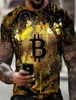 Men's T-Shirts TShirt Crypto Currency Traders Gold Coin Cotton Shirts1546375