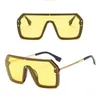 Forniture per feste Occhiali da sole firmati Lenti per PC full frame UV400 occhiali moda da donna / uomo a prova di sole stampa di lusso F oversize Adumbral per la spiaggia all'aperto