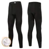 Outdoorbroek Zwarte winter thermische fietsbroek 19D pad Coolmax gel lange fietsbroek Wol MTB wielrennen warme bretelbroek 231103