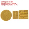 Carpets 1PC 3.7V-5V Heater Pad Mini USB Insulation Heat Electric Coffee Cup Mug Mat Office