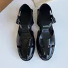 Sandales EOS 2023 Espagne Niche Rétro Mary Jane Chaussures Femme Cuir Fond Plat Tissé À La Main Roman
