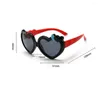 Sunglasses 2023 Boys And Girls Cartoon Fashion Love Polarized Silicone Baby Factory Direct Uv400