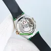 TWF Factory Watches 131.28.29.20.99.002 Constellation 29mm Cal.8700 AutoAmtic Womens Watch Watch Diamond Dial Dial Leath