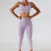 Completi da yoga 2PC Set da yoga Allenamento da donna Sport Abbigliamento da palestra Tuta da yoga Leggings a vita alta Gonne Cerniera frontale Reggiseno Fitness Crop Top Yoga Abbigliamento sportivo 230403