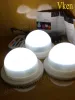 6 pièces DHL livraison gratuite Super lumineux rvb 16 couleurs changeantes sans fil Rechargeable Lithium LED étanche modules de tube