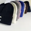 디자이너 비니 모자 럭셔리 니트 모자 여성 비니 캡 따뜻한 패션 남성 어부 셀 모자 고품질